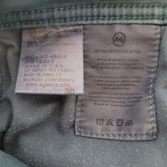 AG Adriano Goldschmied Tellis Jeans Mens 30x30 Modern Slim Stretch Denim - Picture 3 of 12